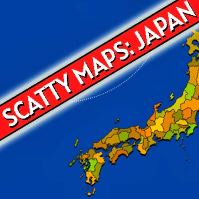Scatty Maps Japan